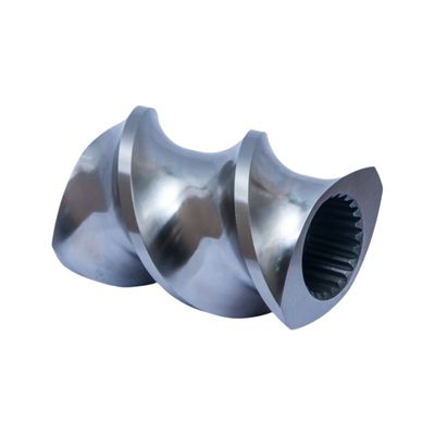 خرید سطح آینه دو پیچ Extruder سخت شدن بالا عنصر پیچ ناقل دو طرفه online manufacture