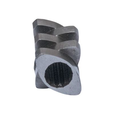 خرید مقاومت در برابر فرسایش بلوک خنثی خم کردن 90 درجه اجزای اکستروژر برای مواد غذایی پف online manufacture