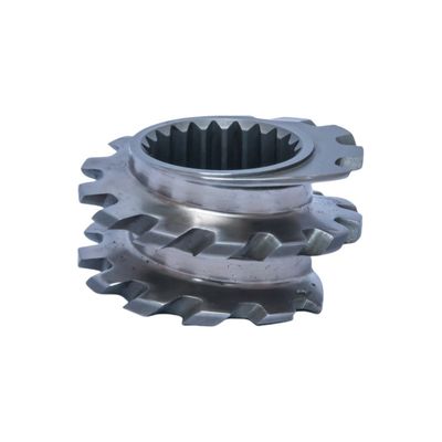 خرید TEX65 Zester مخلوط کننده عنصر نقره رنگ Extruder پیچ عنصر برای پلاستیک و لاستیک ماشین آلات online manufacture