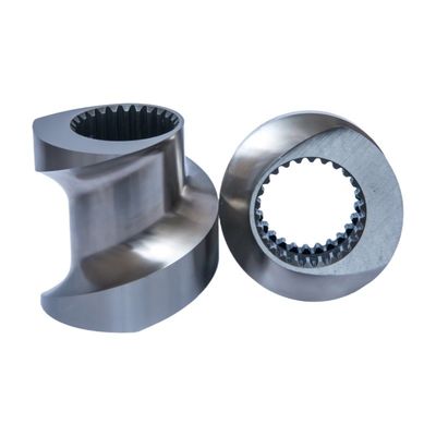 خرید عنصر پیچ مقاوم به پوشیدن ISO9001 75mm ماشین دو پیچ Extruder online manufacture