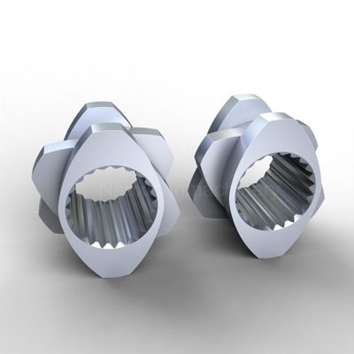 خرید W6Mo5Cr4V2 دو پیچ اکسترودر پمپ کردن عقب بلوک خم کردن برای مهندسی پلاستیک online manufacture