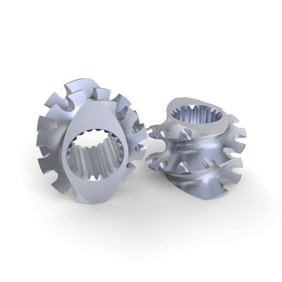 خرید 316L SEM عنصر پیچ دوقلو قطعات پیچ دوقلو اتصال خط برای تولید لاستیک لاستیک online manufacture
