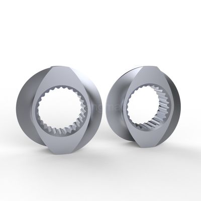 خرید تخصیص دو پیچ انتقال عناصر Extruder پیچ شن و ماسه انفجار پولیش برای پلاستیک online manufacture