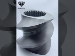 عناصر اکستروژر دو پیچ خلاء سخت شده مقاومت در برابر لباس HRC 58-62 برای مواد تجزیه پذیر