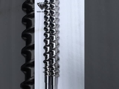 تغذیه های جانبی دقیق عناصر ماشین آلات CNC Extruder پیچ قطعات پولیش OEM