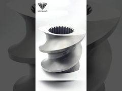 DIN دو پیچ اکستروژر عنصر 30 درجه زاویه دو پیچ پرتاب کنویر قطعات اکستروژر